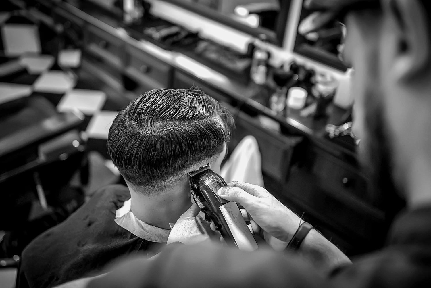 Стрижка машинкой